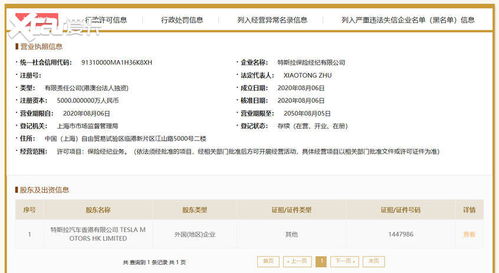 進(jìn)軍保險市場 特斯拉在華注冊保險公司